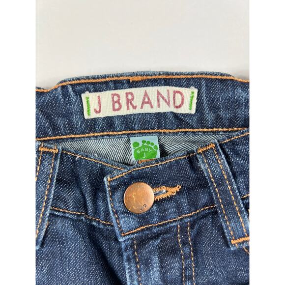 J Brand Dark Wash Straight Leg Jeans size 3 Girls Toddler - Picture 2 of 11
